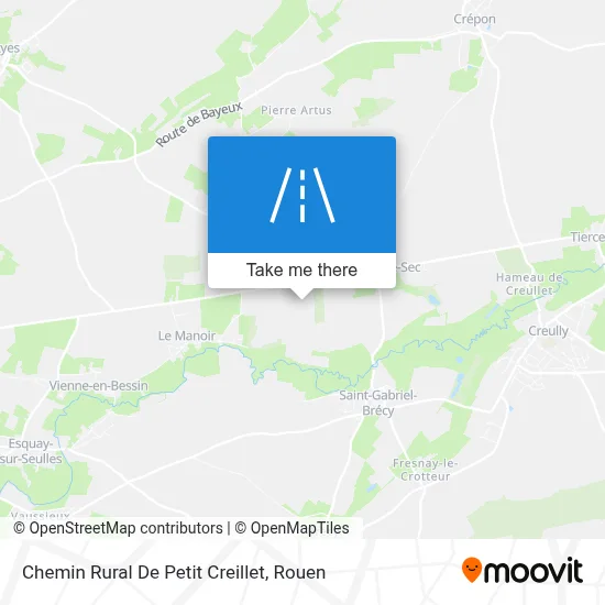 Chemin Rural De Petit Creillet map
