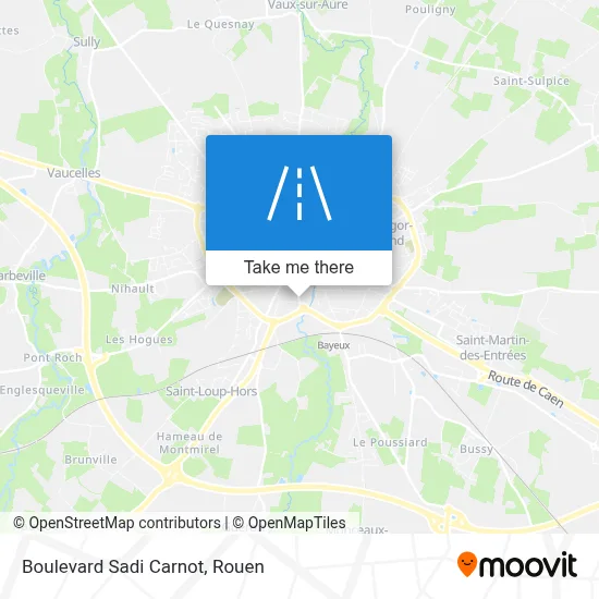 Boulevard Sadi Carnot map