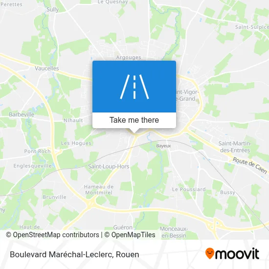Boulevard Maréchal-Leclerc map