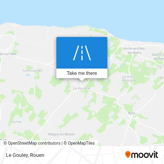 Le Gouley map