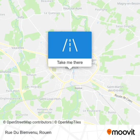 Rue Du Bienvenu map