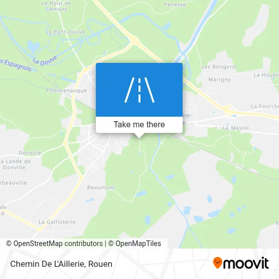 Chemin De L'Aillerie map