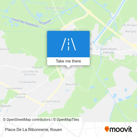 Place De La Ribonnerie map