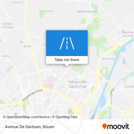 Avenue De Garbsen map