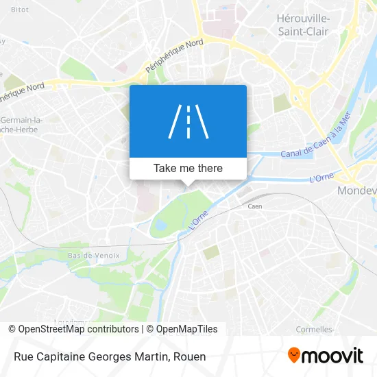 Rue Capitaine Georges Martin map