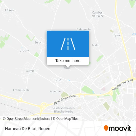 Mapa Hameau De Bitot