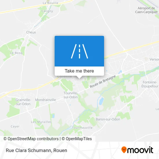 Rue Clara Schumann map