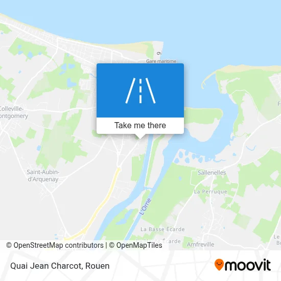 Quai Jean Charcot map