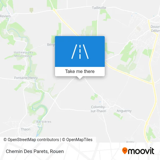 Chemin Des Parets map