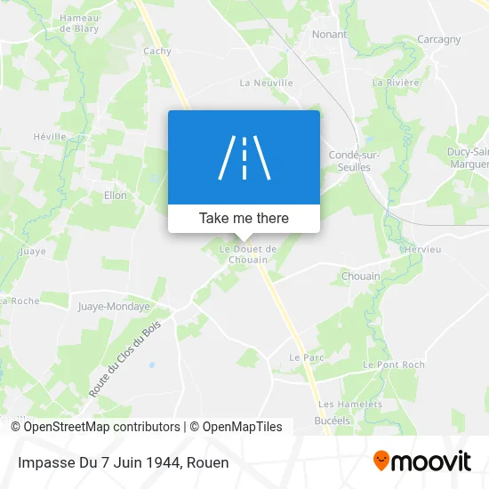 Impasse Du 7 Juin 1944 map