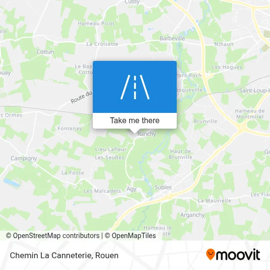 Chemin La Canneterie map