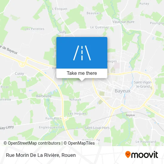 Rue Morin De La Rivière map