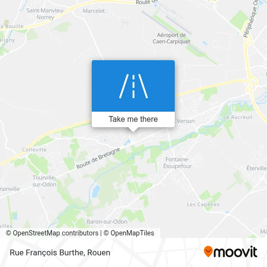Rue François Burthe map
