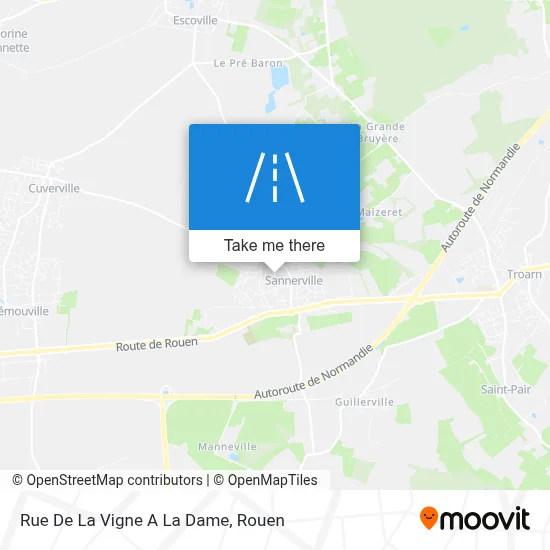 Rue De La Vigne A La Dame map