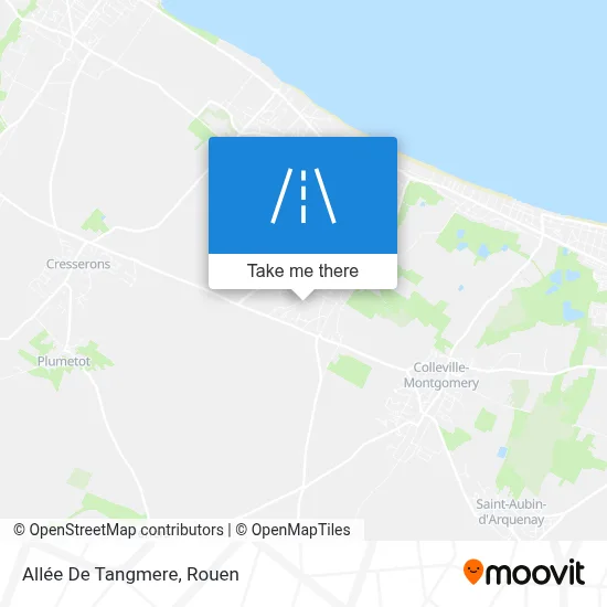 Allée De Tangmere map