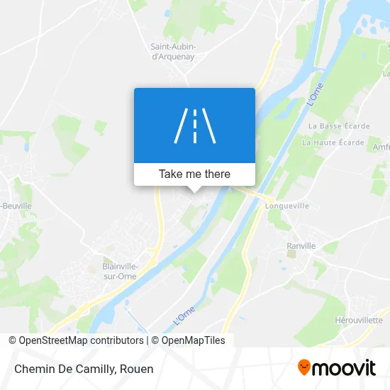 Mapa Chemin De Camilly