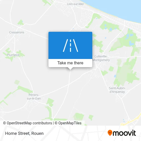 Rue Du Home map