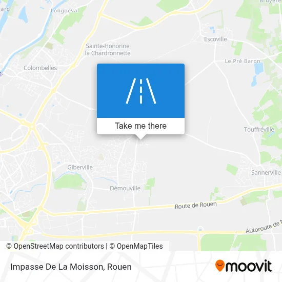 Impasse De La Moisson map