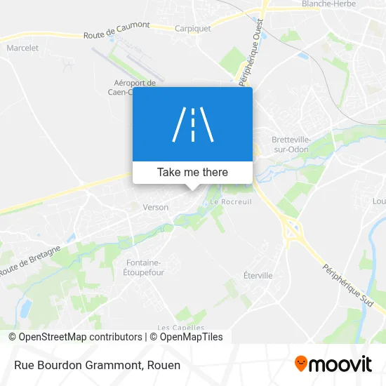 Rue Bourdon Grammont map