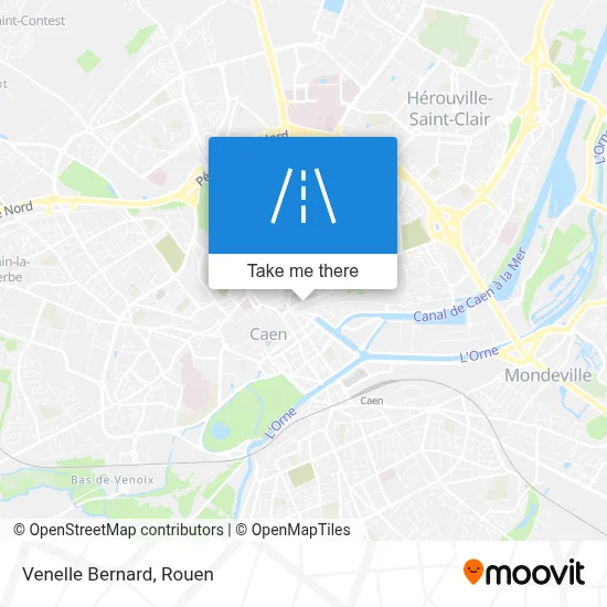 Venelle Bernard map