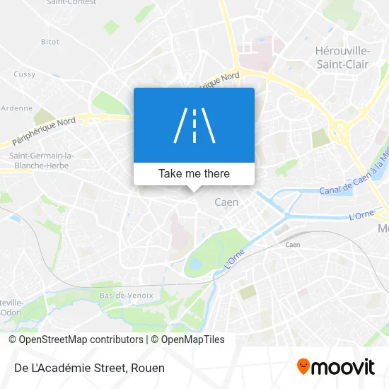 Rue De L'Académie map