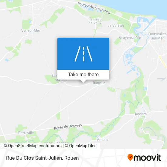 Rue Du Clos Saint-Julien map