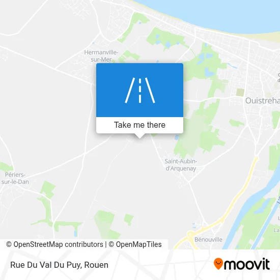 Rue Du Val Du Puy map