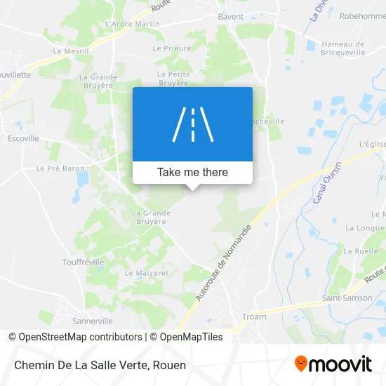 Chemin De La Salle Verte map
