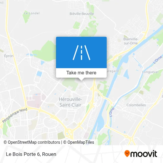Le Bois Porte 6 map