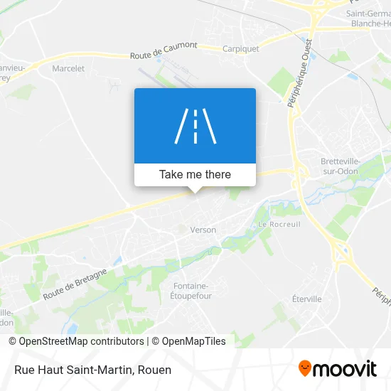 Rue Haut Saint-Martin map