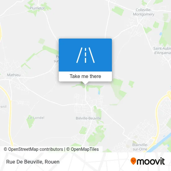 Rue De Beuville map