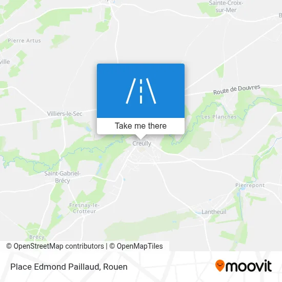 Place Edmond Paillaud map