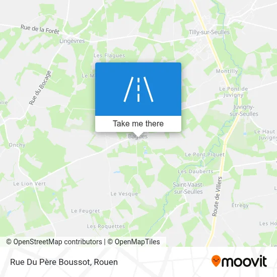 Rue Du Père Boussot map