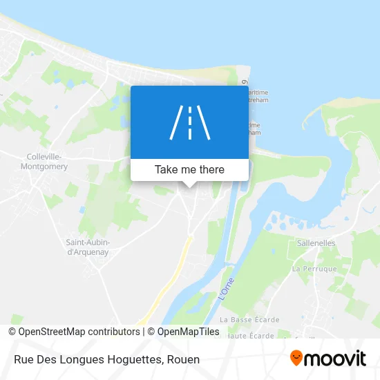 Rue Des Longues Hoguettes map