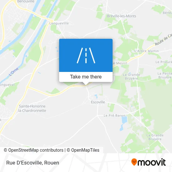 Rue D'Escoville map