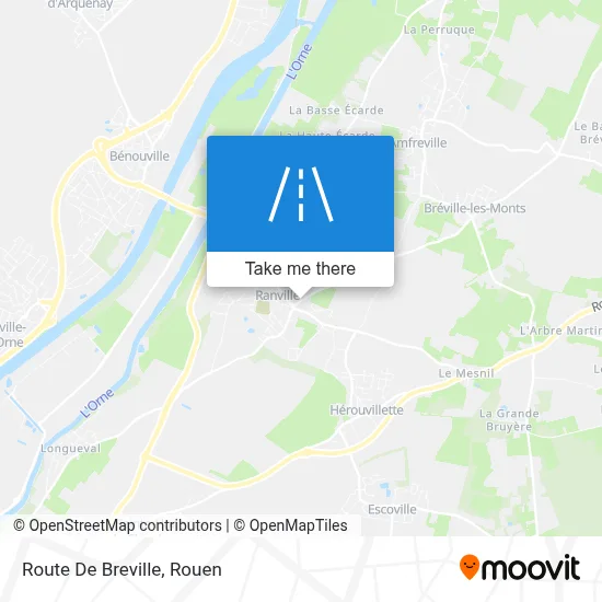 Route De Breville map