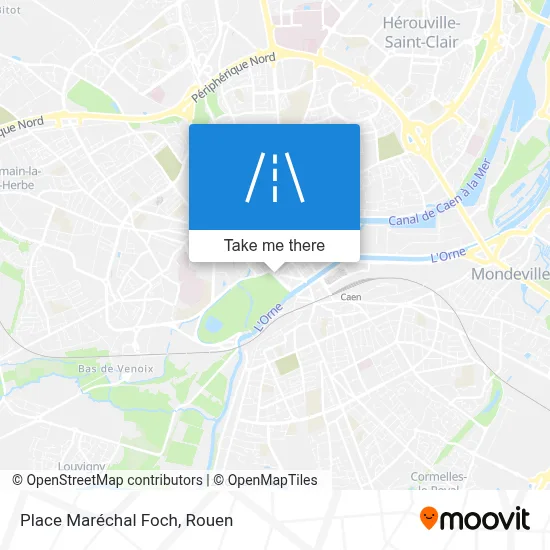 Place Maréchal Foch map