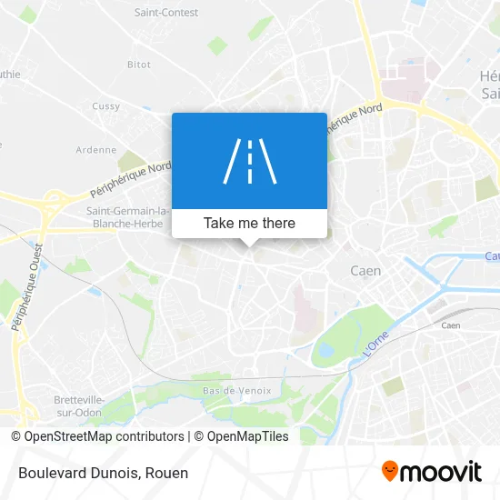 Boulevard Dunois map