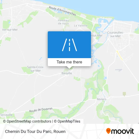 Chemin Du Tour Du Parc map