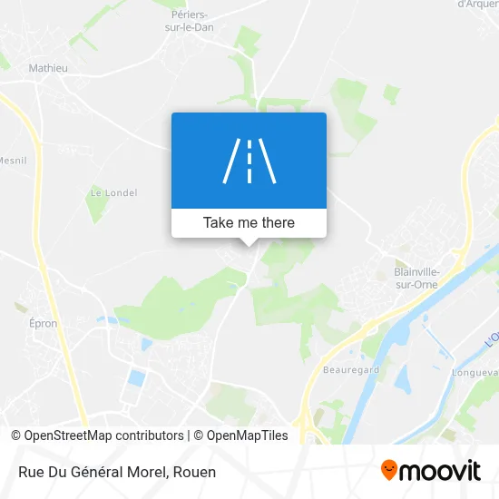 Rue Du Général Morel map