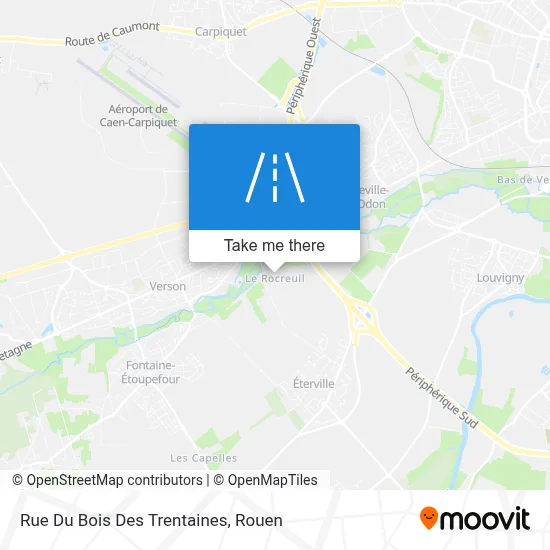Rue Du Bois Des Trentaines map