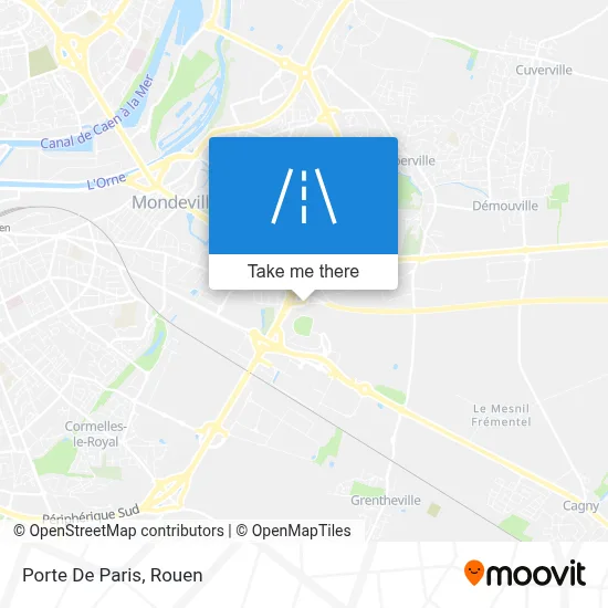 Porte De Paris map