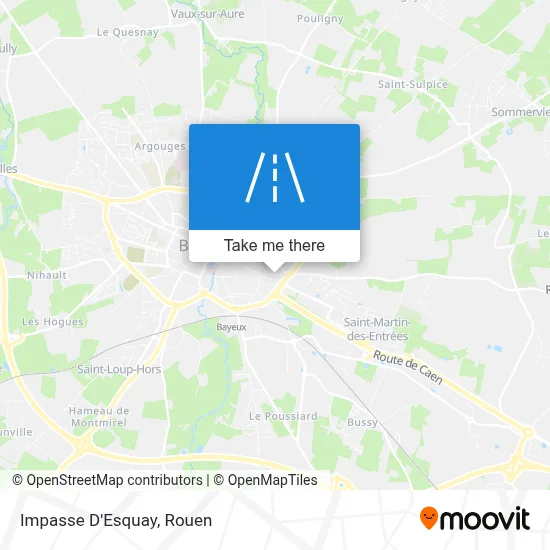 Impasse D'Esquay map