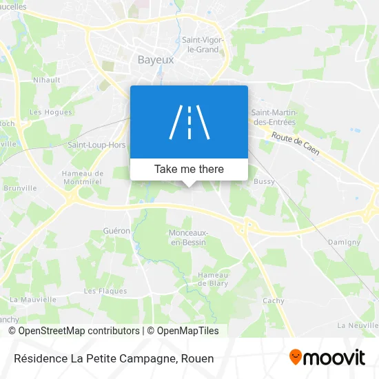 Résidence La Petite Campagne map