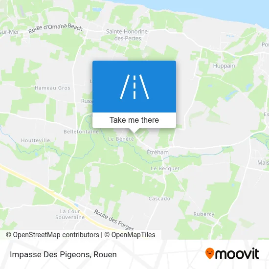 Impasse Des Pigeons map