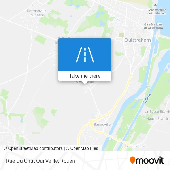 Rue Du Chat Qui Veille map