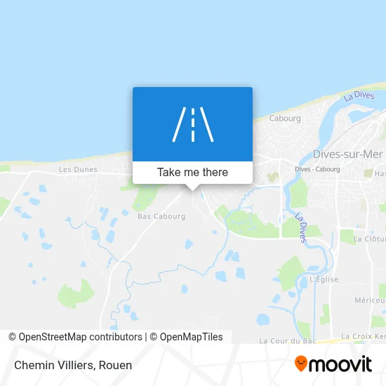 Chemin Villiers map