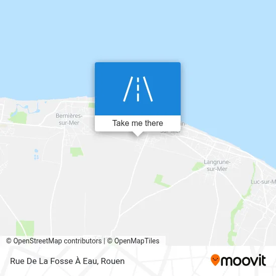 Rue De La Fosse À Eau map