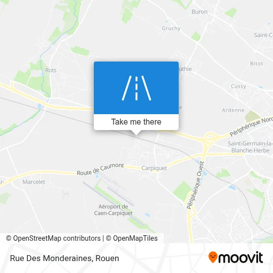 Rue Des Monderaines map