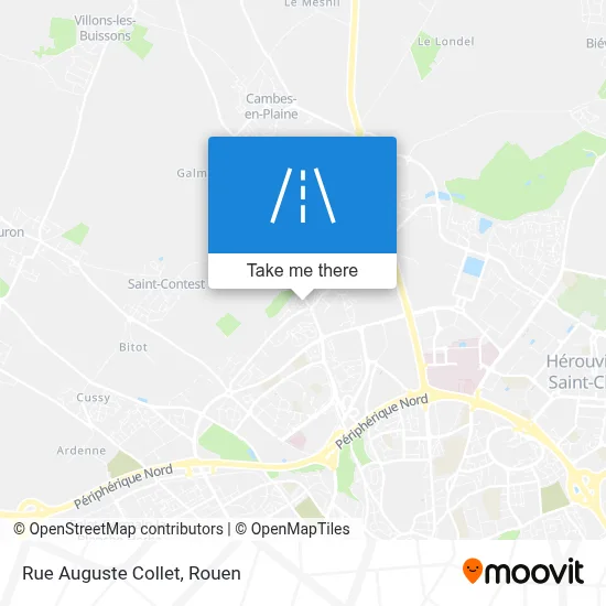 Mapa Rue Auguste Collet